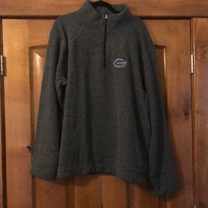 Gray Quarter Zip Florida Gators Sweatshirt